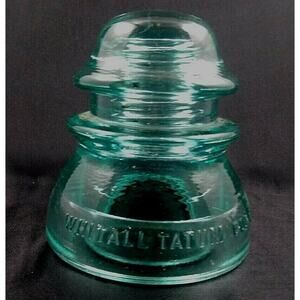 Antique Whitall Tatum Insulator No. 1